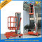 Single Four Mast Aluminum Alloy Aerial Work Platform Lift For Aerial Work CE Hydraulic