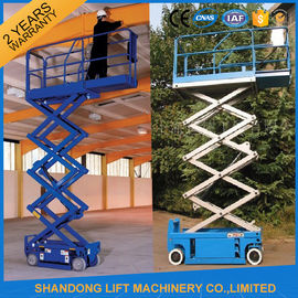 6M بالابرهای الکتریکی مینی قیچی Self Self propelled Platforms CE ISO9001 SGS