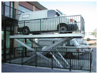 بالابر ماشین قیچی هیدرولیک موتور الکتریکی برای استفاده در منزل Garage 3T 3M